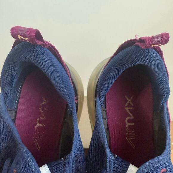 Nike Air Max 270 Blue Void /Purple Women Running Sneakers - SZ 9.5 - Picture 5 of 16